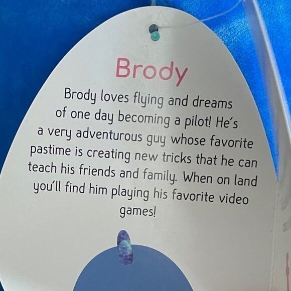 Squishmallows Brody the Dinosaur 12" Stuffed Plush - Picture 6 of 6